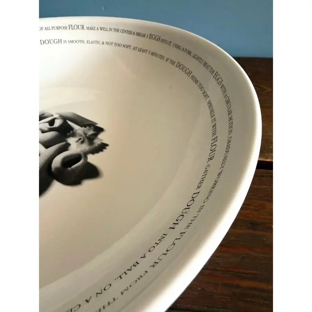 POTTERY BARN Recipe Pasta Serving Bowl